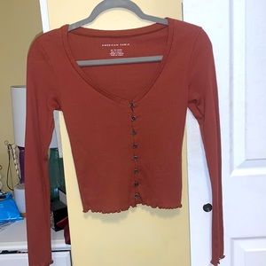 American eagle button down